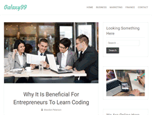 Tablet Screenshot of galaxy99.net